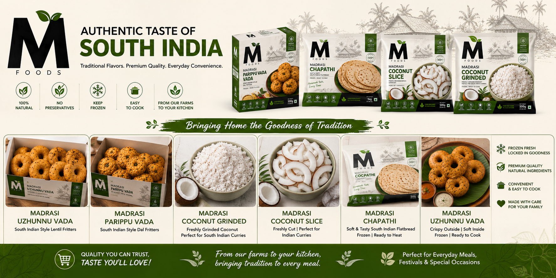 Madrasi Frozen Foods Brochure
